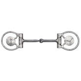 FG SS Brushed Dee Ring Show Snaffle Bit - FG Pro Shop Inc.